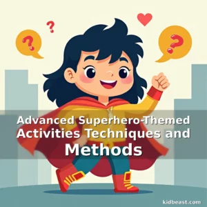 Artistic representation for Advanced Superhero-Themed Activities Techniques and Methods