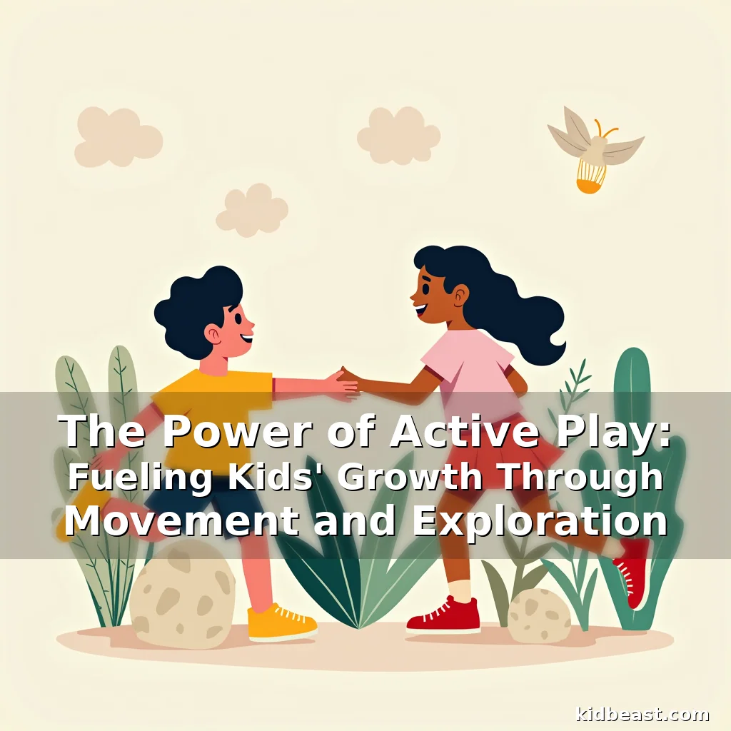 Read more about the article The Power of Active Play: Fueling Kids’ Growth Through Movement and Exploration