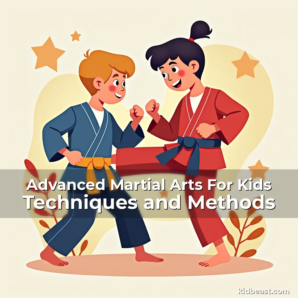 Read more about the article Advanced Martial Arts For Kids Techniques and Methods