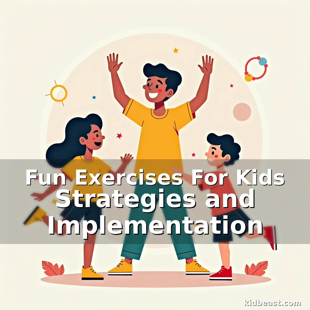 Read more about the article Fun Exercises For Kids Strategies and Implementation