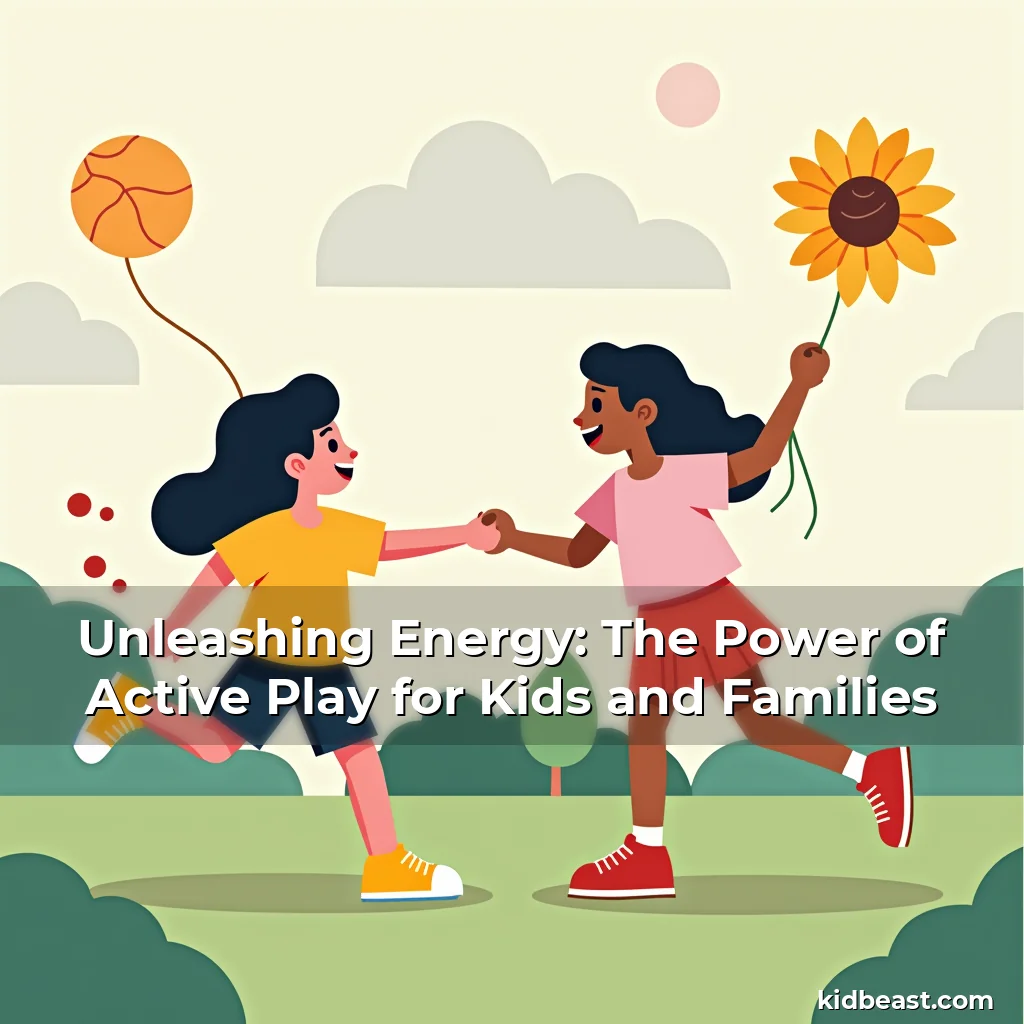 Read more about the article Unleashing Energy: The Power of Active Play for Kids and Families