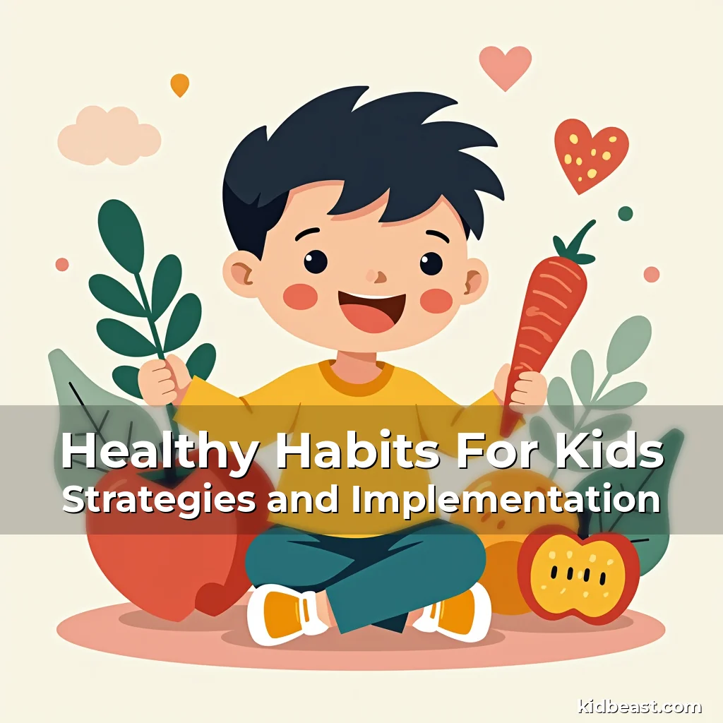 Read more about the article Healthy Habits For Kids Strategies and Implementation